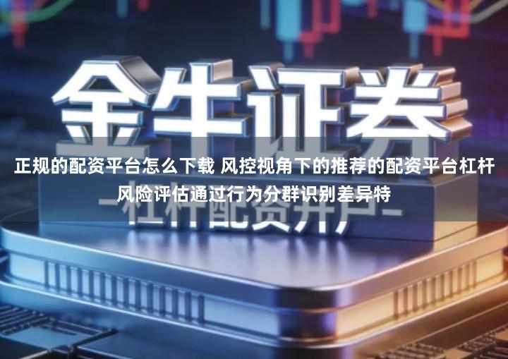 正规的配资平台怎么下载 风控视角下的推荐的配资平台杠杆风险评估通过行为分群识别差异特