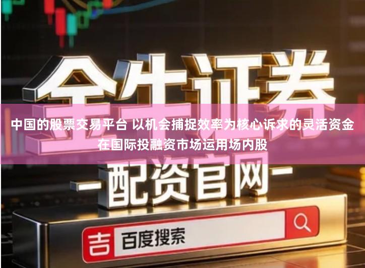 中国的股票交易平台 以机会捕捉效率为核心诉求的灵活资金在国际投融资市场运用场内股